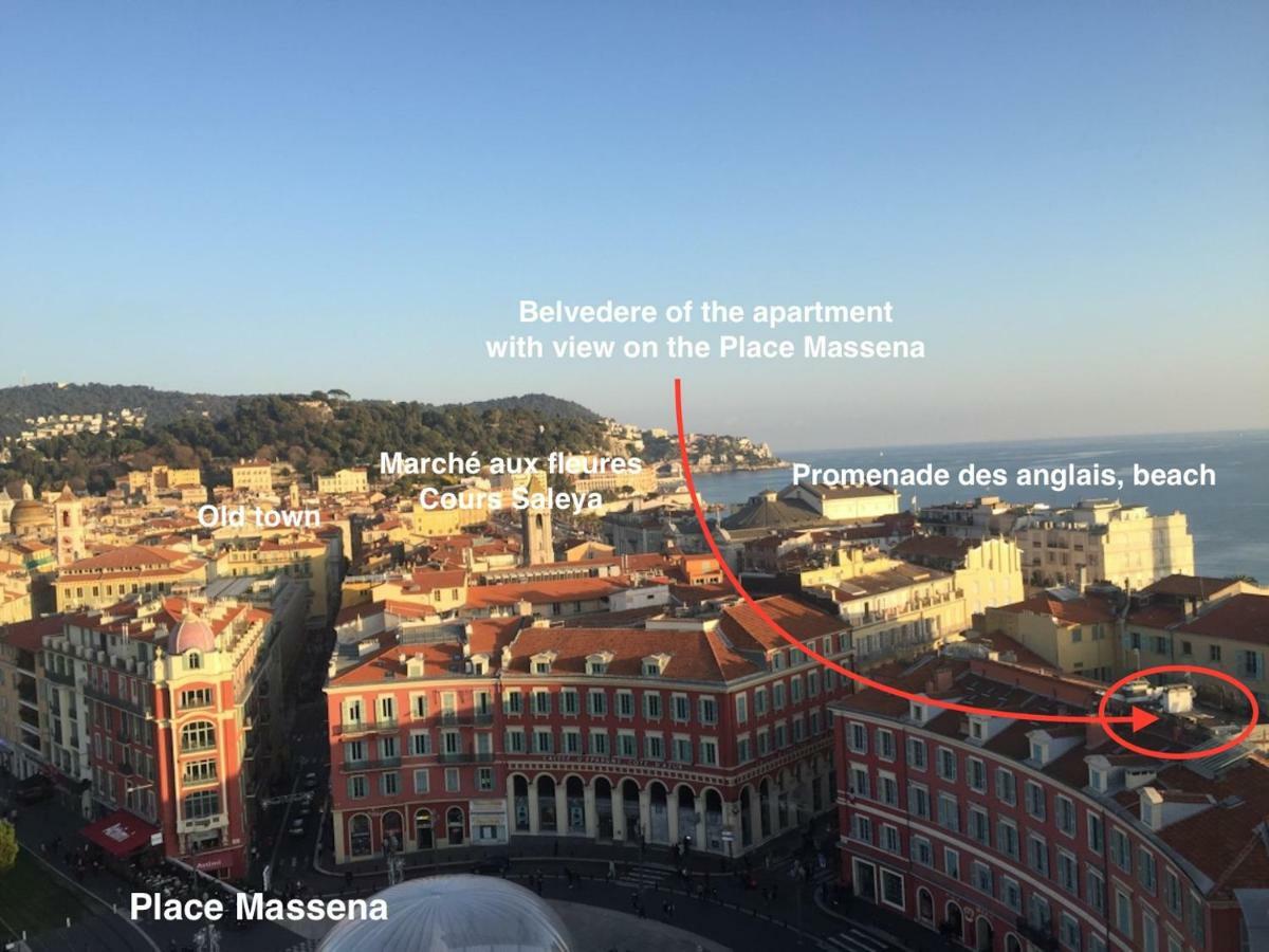 Apartment On Place Massena Ницца Экстерьер фото